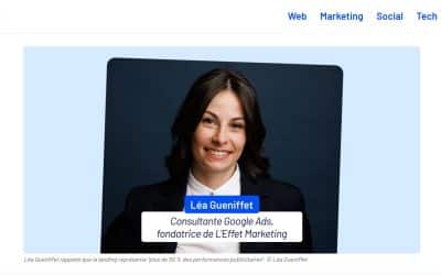 Comment exploser ses ventes avec Google Ads : 7 Conseils clés de Léa Gueniffet par Com And Web. 
